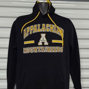 Like New Appalachian Mountaineers hoodie with kangaroo pocket in front